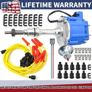 HEI Ignition Distributor Kit For Ford Small Block/SBF Windsor 221 260 289 302 US - Picture 1 of 9
