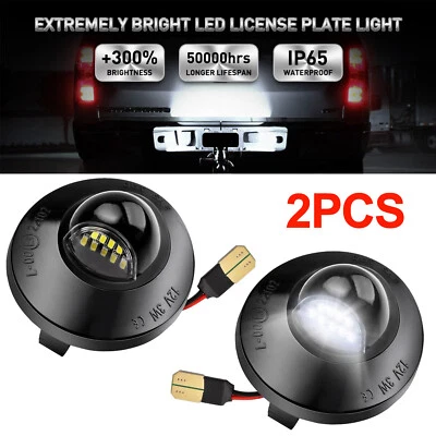 LED License Plate Light Tag Lamp Assembly For Ford F-150 F-250 F-350 F-450 F-550 - Image 1 of 4