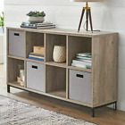 8-Cube Organizer with Metal Base, Furniture, Living Room, Den, Open Space