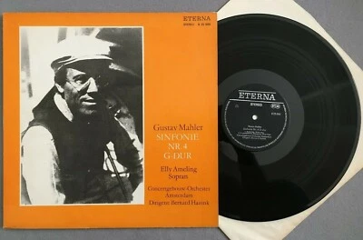 X612 Mahler Symphony No.4 Ameling Haitink Eterna 8 25 886 Stereo - Image 1 of 3