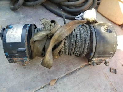 Ramsey hydraulic winch 8 ton H-246-R 8,000Lbs. With cable. - Image 1 of 4