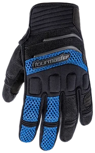 Tourmaster Airflow Blue Mesh Motorcycle Riding Gloves Women's Sizes SM - XL - Picture 1 of 2