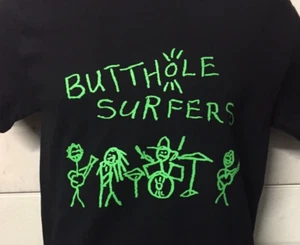 Camiseta Butthole Surfers Negra Unisex Camiseta Todas las Tallas S a 5XL 1T168 - Imagen 1 de 3