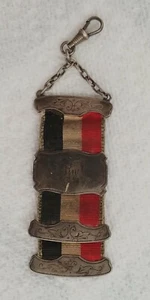1930 Dated & Engraved German Watch Fob / US Vet Estate Find - Great Piece!! - Picture 1 of 8
