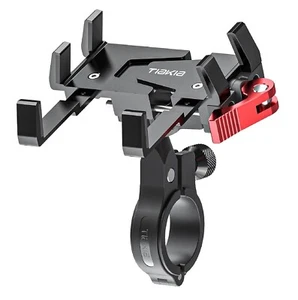 Tiakia Bike Phone Mount 360° Rotation, Anti-Shake Holder for iPhone & Samsung AU - Picture 1 of 7