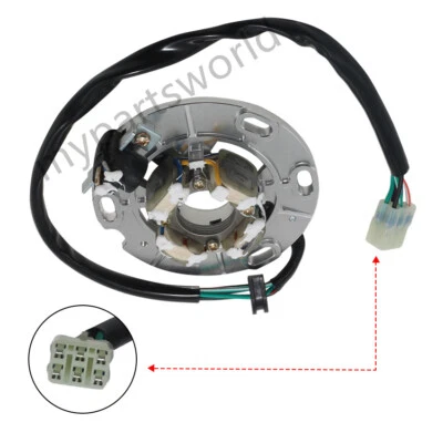 Bobina de estator de motor generador magnético Yamaha YZ125 1996-2004 4SS-85560-00 Foto 1 de 4