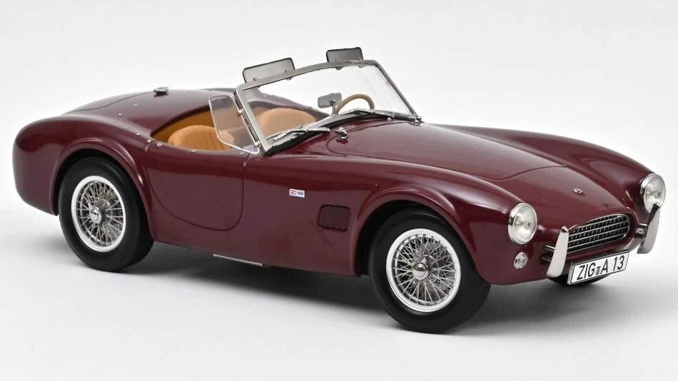Modellino auto scala 1:18 Norev  AC COBRA 289 1963  RED diecast modellismo st... - Immagine 1 di 1