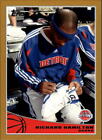2009-10 Topps Gold Detroit Pistons Basketball Card #73 Richard Hamilton /2009