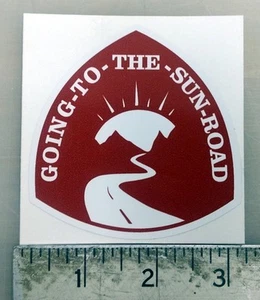 "Going to the Sun Road" Glacier National Park scenic byway sticker decal 3"x3" - Picture 1 of 1