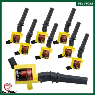 PACK de 8 bobinas de encendido para Lincoln Town Car 1998 1999 2000 2001 2002-2009 4,6 L V8 Foto 1 de 4