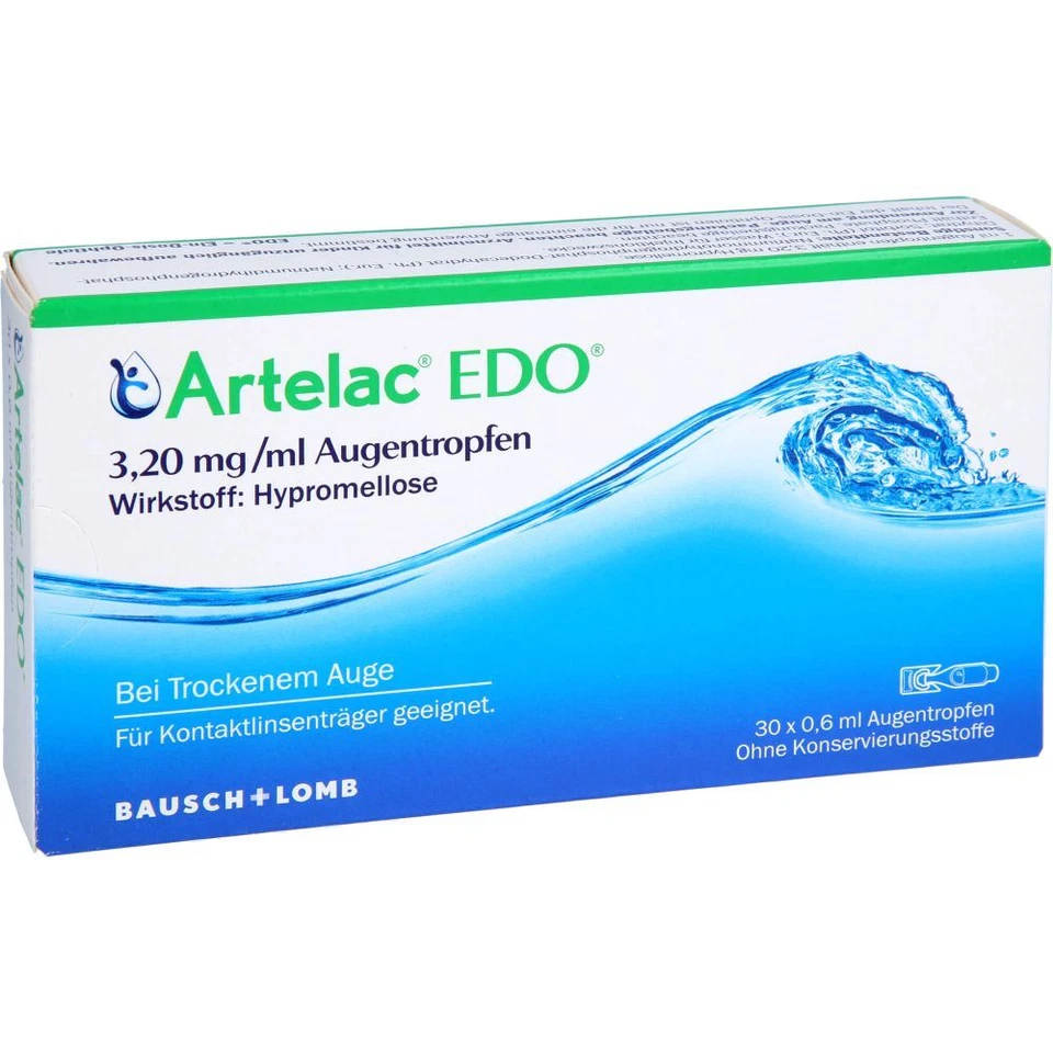 DR. GERHARD MANN Artelac Edo Gotas para los Ojos 18ML PZN07617583