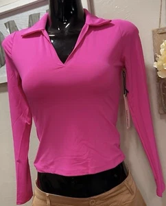 Women's Sexy Long Sleeve Shirt Fashion Loose Blouse Elegant Sexy Shirt size M - Picture 1 of 1