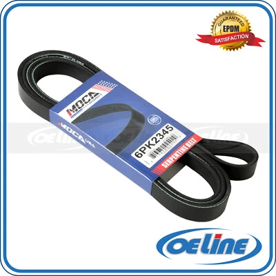 Serpentine Belt for 88-08 Chevrolet Ford GMC Cadillac w/105 Amp Alternator ONLY - Image 1 of 4