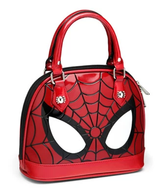 Marvel Amazing Spiderman Spiderman Loungefly ALTA CALIDAD Cremallera Domo Cartera NUEVO Foto 1 de 4