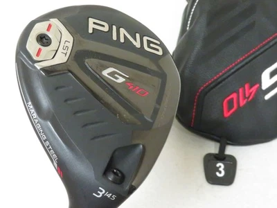 PING G410 LST Driver 14.5° 3 Wood TOUR 75 Chrome Stiff Flex +Cover .. MINT - Image 1 of 4