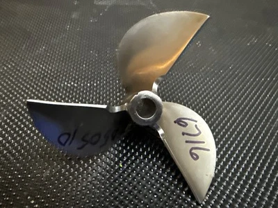 #78 Acero Inoxidable 6716/05 05 10 1/4"" Hélice 67mm 3 Palas 6518 Prop RC Barco Foto 1 de 3