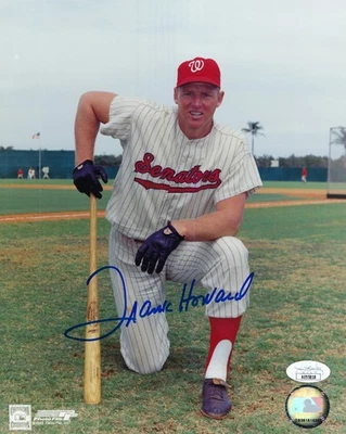 SENATORS Frank Howard signed 8x10 photo JSA COA AUTO Autographed Washington - Image 1 of 2