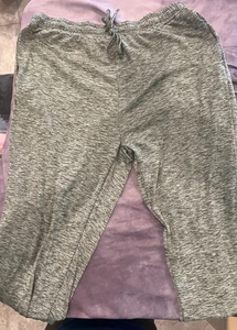 Graue Lounge Hose für Damen Größe Medium M weich lockere Passform lässig gemütlich - Bild 1 von 4