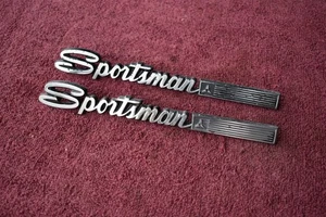 1969-77 Dodge Van B100-300 Set/2 Sportsman Emblems Good Originals 2956460 - Bild 1 von 4