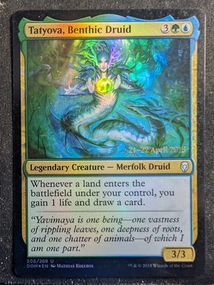 Tatyova, Benthic Druid - Foil Prerelease - Dominaria (MTG) - Image 1 of 2