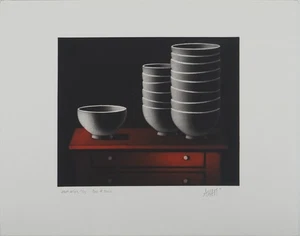 Mario AVATI : Bol et bols, Gravure originale signée - Imagen 1 de 7