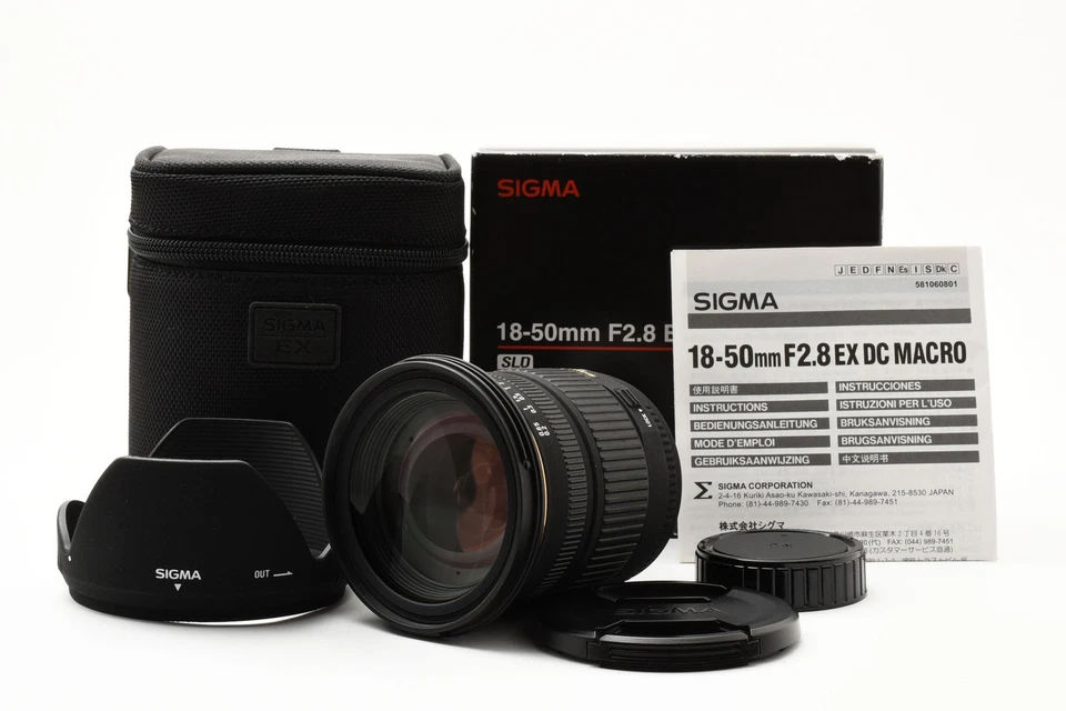 [Top MINT] Sigma AF 18-50mm f/2.8 EX DC Macro Wide Angel Zoom Lens For Pentax - Image 1 of 4