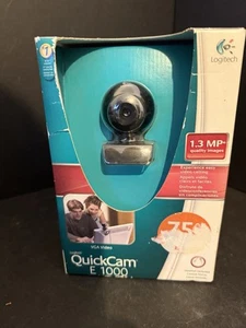 Logitech QuickCam E1000, une webcam pour des appels vidéo faciles avec accessoire 1,3 MP - Photo 1/7