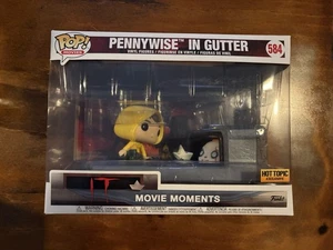 Funko POP! Movies IT Pennywise in Gutter #584 Hot Topic Exclusive DAMAGED BOX - Picture 1 of 2