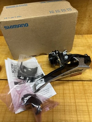 Shimano Tourney FD-TY510 6-Speed Triple Top-Swing Dual-Pull Front Derailleur - Image 1 of 4