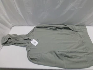 G132 GYMSHARK Heritage Washed Oversized Hoodie Smokey Grey Acid Mens Size XL - Picture 1 of 10