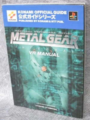 METAL GEAR SOLID INTEGRAL VR Manual Guide PlayStation 1 Book Japan 1999 NT27 - Image 1 of 4