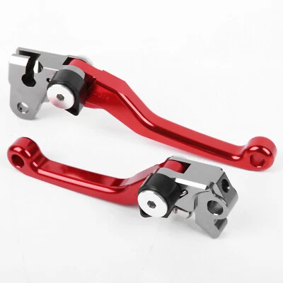 CNC Brake Clutch Levers For Honda CR125R/250R 1992-2003 CRF450 2002 Pivot Dirt   Foto 1 de 4