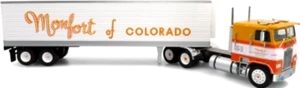 1:43 Scale Iconic Replicas 43-0366 Freightliner FLA COE Tractor Trailer MONFORT - Picture 1 of 1
