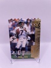 1999 Upper Deck Century Legends Die-Cut John Elway #3 4/100