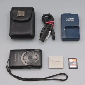 Canon PowerShot ELPH SD1400 IS / IXUS 130 Digital Camera 14.1MP, Charger, SD - Bild 1 von 23