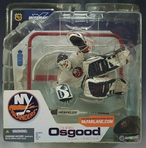 MCFARLANE CHRIS OSGOOD FIGURINE NEW YORK ISLANDERS NHL 3 SERIES NIB Cover