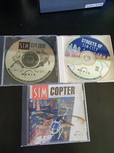 SimCity 2000 Special Edition PC 1995 / Streets of SimCity 1997 / SimCopter 1996 - Picture 1 of 4