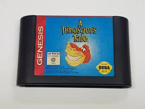 A Dinosaur's Tale Sega Genesis Authentic Original Cartridge Game Only Tested - Bild 1 von 18