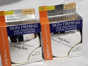 2 X SALLY HANSEN Skin Firming Line Minimizing LOOSE POWDER ( CREAMY NATURAL ) - Picture 1 of 1