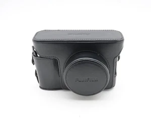 Fujifilm X100V Black Leather Case LC-X100V (#16627) - Picture 1 of 8