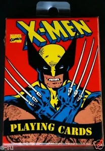 1993 Marvel X-MEN Playing Cards NEW Sealed WOLVERINE GAMBIT MAGNETO PROFESSOR X - Picture 1 of 2