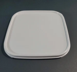 Tupperware Modular Mates Sello/Tapa Cuadrado de Repuesto Nuevo 7 x 7 Pulgadas Blanco - Imagen 1 de 1