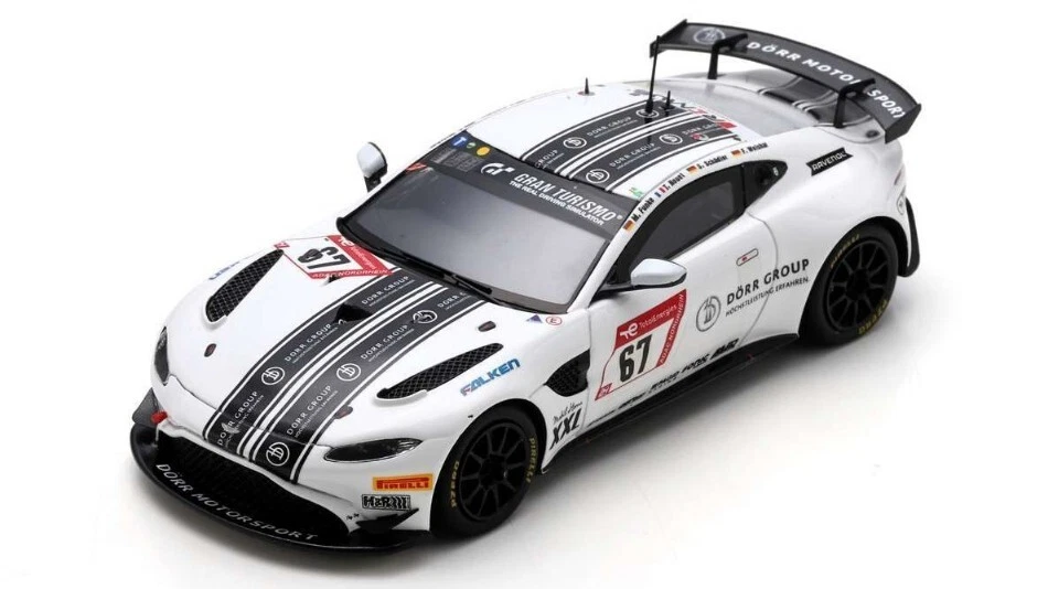 Modellino auto scala 1:43 Spark ASTON MARTIN VANTAGE GT4 N.67 24H NURBURGRING... - Immagine 1 di 1
