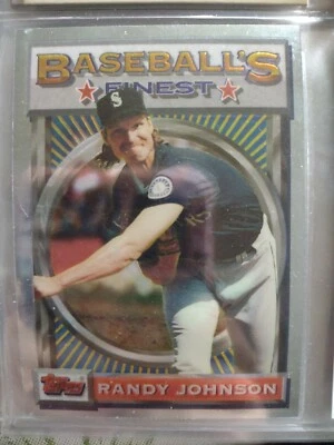 1993 Topps Baseballs Finest Randy Johnson #154 - Image 1 of 2