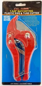 New 1-5/8” Inch PVC Pipe Cutter Tool Plumbing Plastic Hose Ratcheting Type - Picture 1 of 1