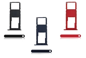 SAMSUNG GALAXY A01 SINGLE SIM CARD TRAY SLOT MICROSD HALTER TEIL A015 A015U - Bild 1 von 4