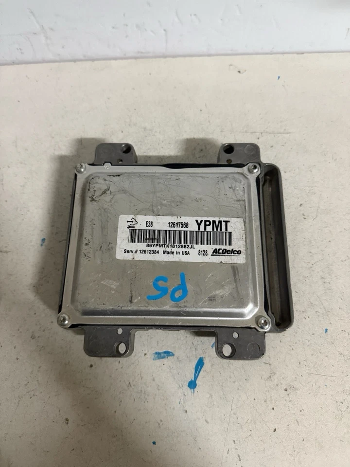 08-09 Módulo de control del motor Chevrolet Impala Equinox ECM ECU 12617568 YPMT OEM Foto 1 de 2
