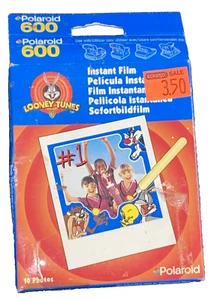Vintage 2000 Polaroid 600 Looney Tunes Taz Bugs Instant Film NEW SEALED Exp 2000 - Picture 1 of 6