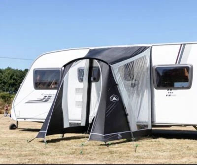 Sunncamp Swift 200 Caravan Door Sun Canopy / Open Front Porch Awning - Image 1 of 4