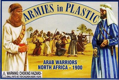 Armies In Plastic North Africa (1900) Arab Warriors 1/32 Scale (54mm) 16 Figs • 11.95$